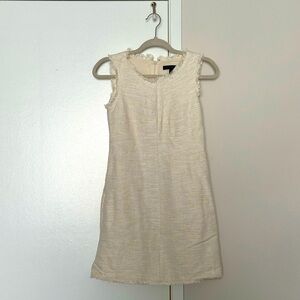 Banana Republic Cream Linen Dress 00